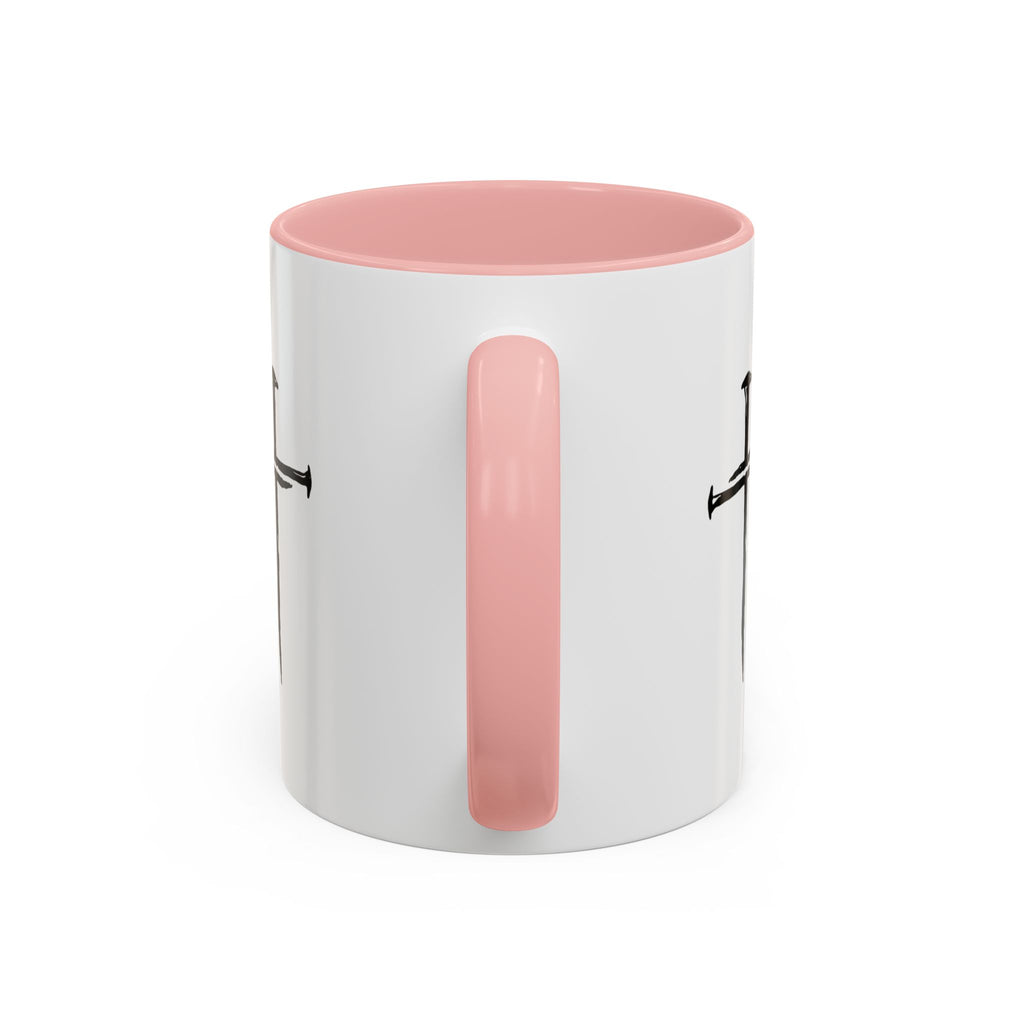 Jesus Thinks I’m Worth Dying For Coffee Mug — Christian Cross Accent Mug