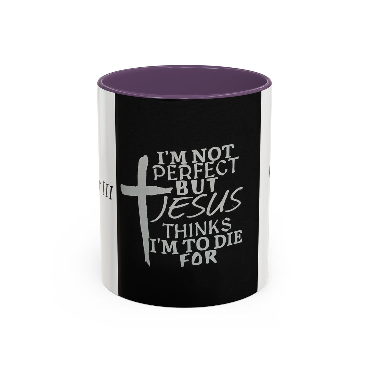 JParker.Jesus Thinks I’m Worth Dying For Coffee Mug — Christian Cross Accent Mug