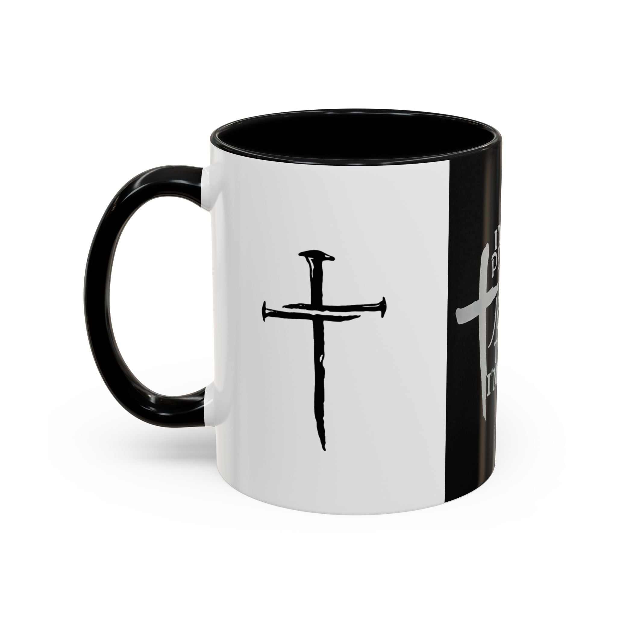 Jesus Thinks I’m Worth Dying For Coffee Mug — Christian Cross Accent Mug