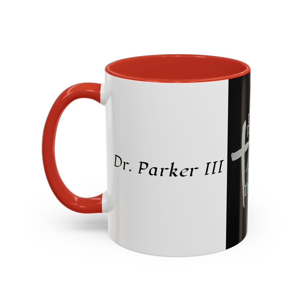 JParker.Jesus Thinks I’m Worth Dying For Coffee Mug — Christian Cross Accent Mug