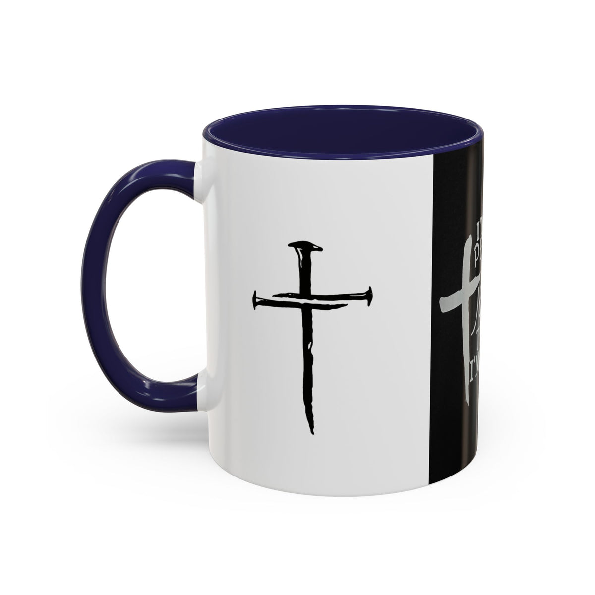 Jesus Thinks I’m Worth Dying For Coffee Mug — Christian Cross Accent Mug