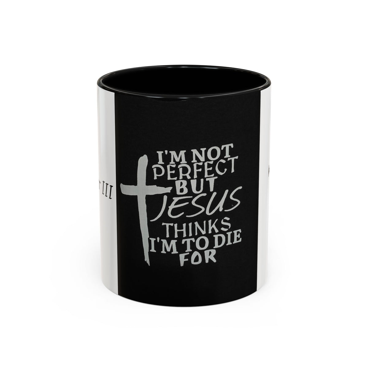 JParker.Jesus Thinks I’m Worth Dying For Coffee Mug — Christian Cross Accent Mug