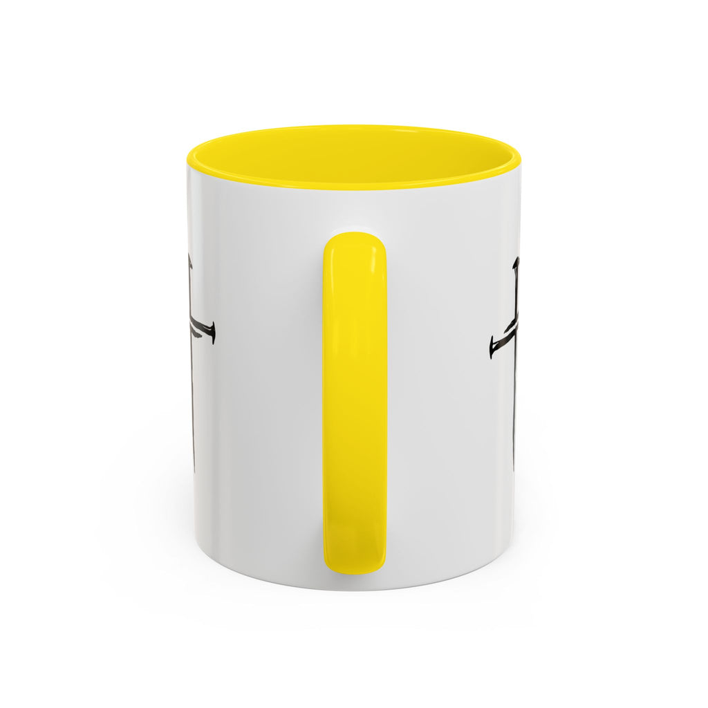 Jesus Thinks I’m Worth Dying For Coffee Mug — Christian Cross Accent Mug