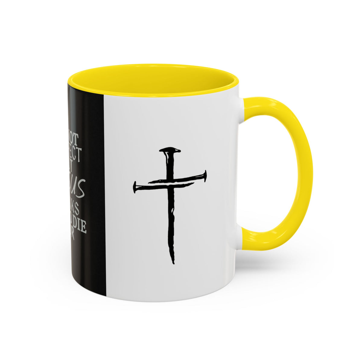 JParker.Jesus Thinks I’m Worth Dying For Coffee Mug — Christian Cross Accent Mug