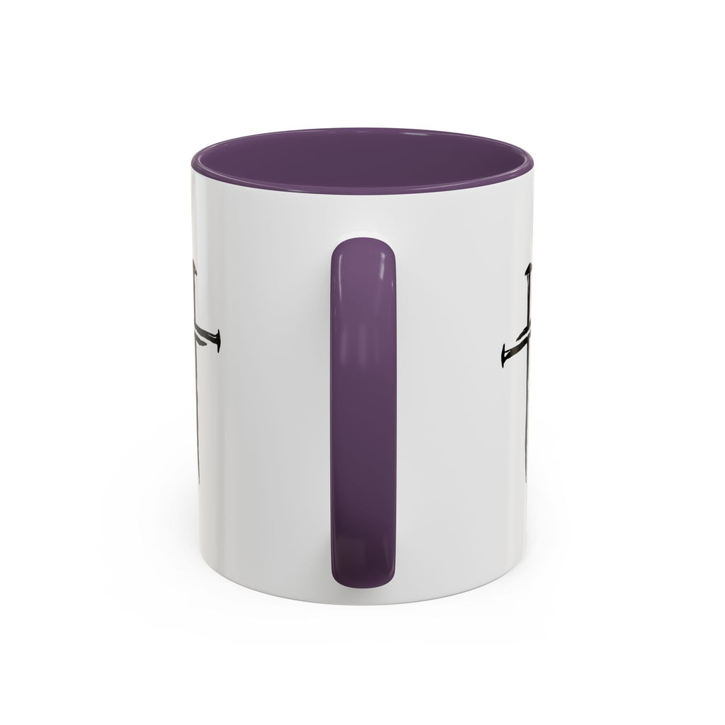 Jesus Thinks I’m Worth Dying For Coffee Mug — Christian Cross Accent Mug