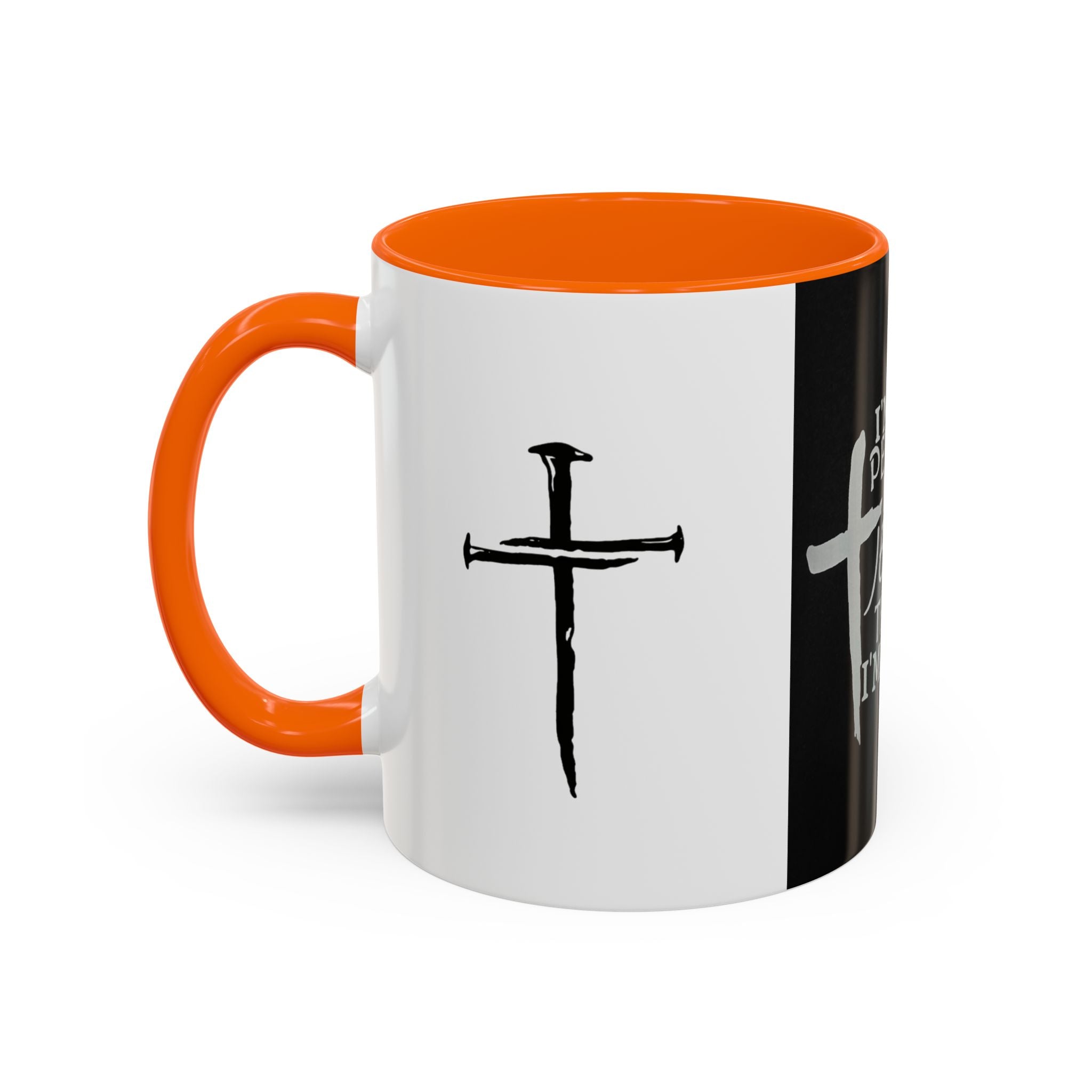 Jesus Thinks I’m Worth Dying For Coffee Mug — Christian Cross Accent Mug