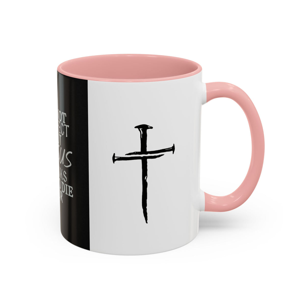 JParker.Jesus Thinks I’m Worth Dying For Coffee Mug — Christian Cross Accent Mug