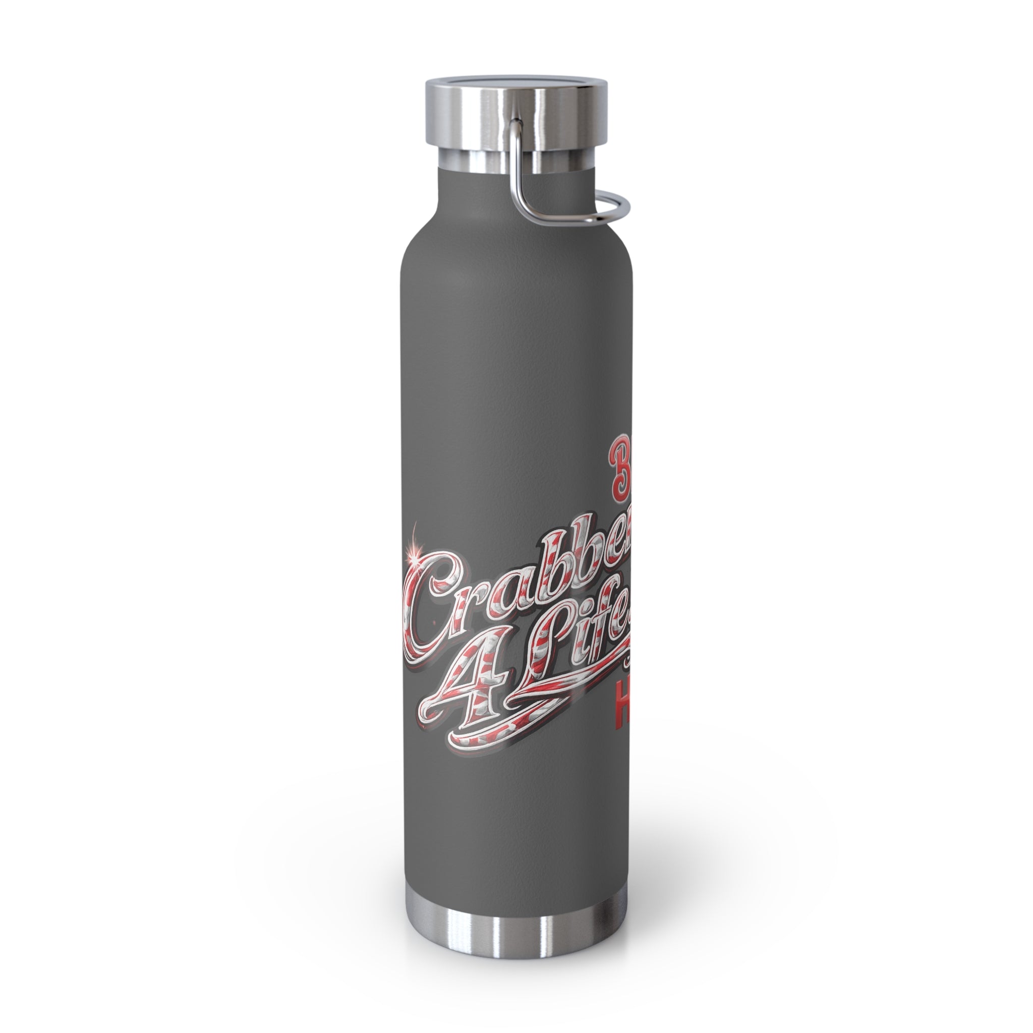 22oz Insulated Water Bottle — School Spirit 'BETH HHS' Graphic