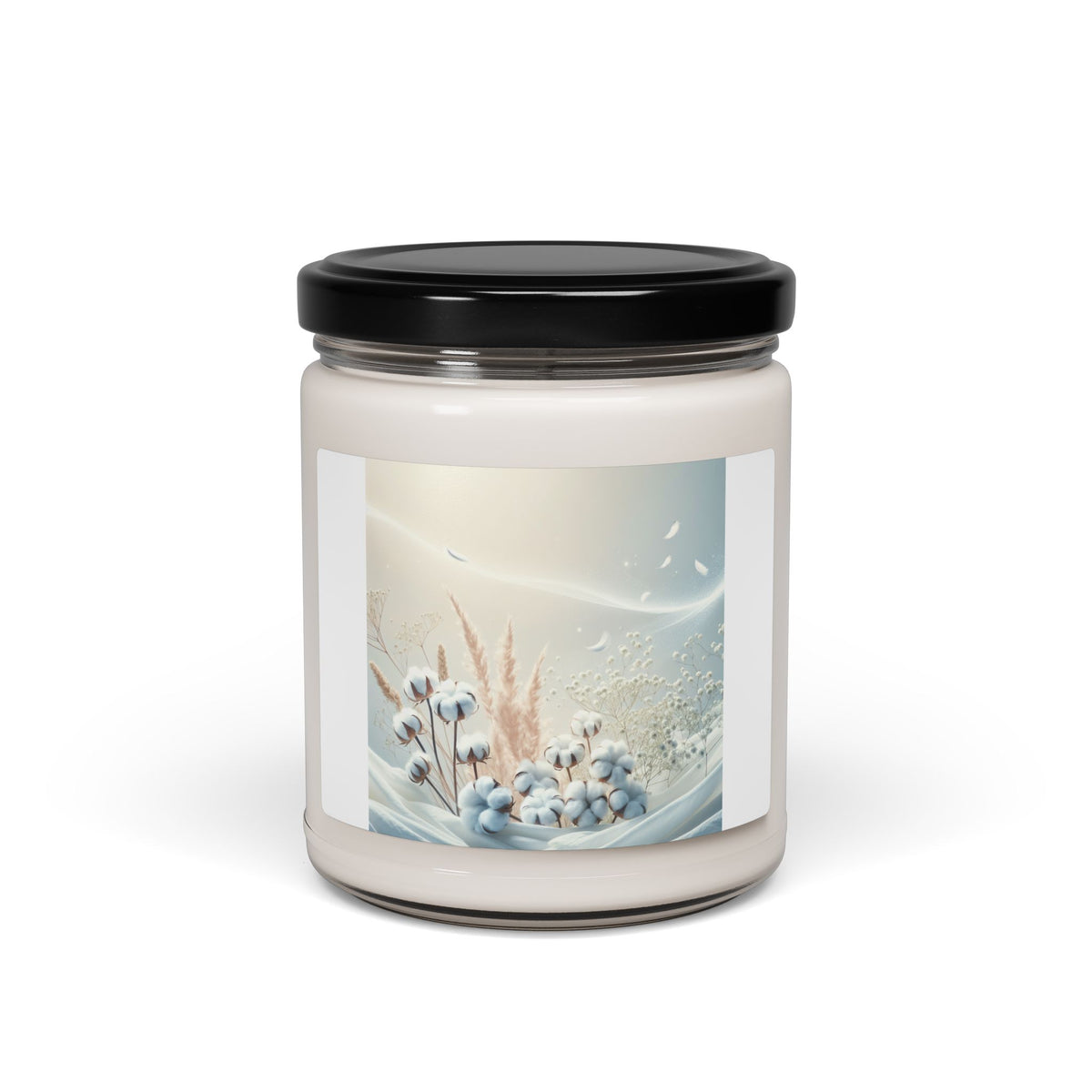 Serene Nature Scented Soy Candle, Aromatherapy Candle, Relaxing Gift, Eco-friendly Home Décor, Artistic Candle Art