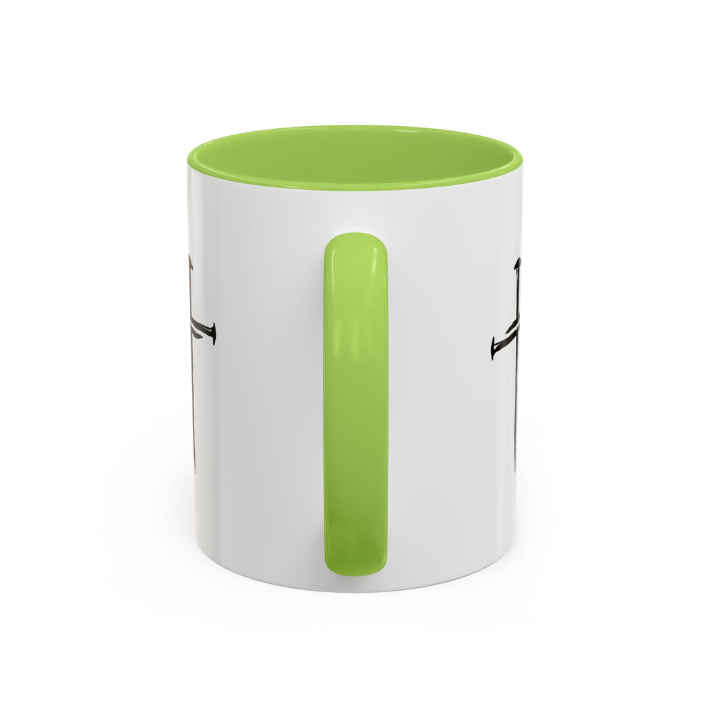Jesus Thinks I’m Worth Dying For Coffee Mug — Christian Cross Accent Mug