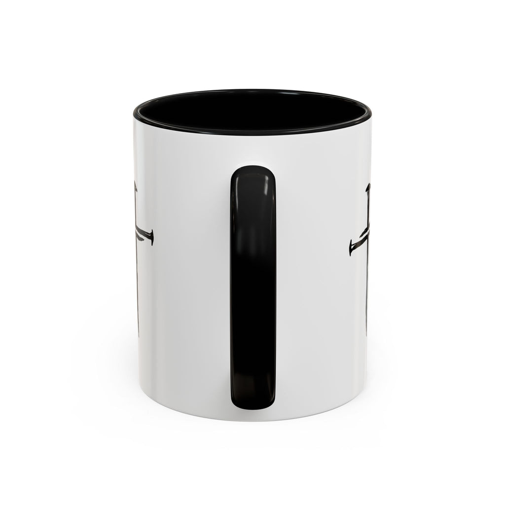 Jesus Thinks I’m Worth Dying For Coffee Mug — Christian Cross Accent Mug