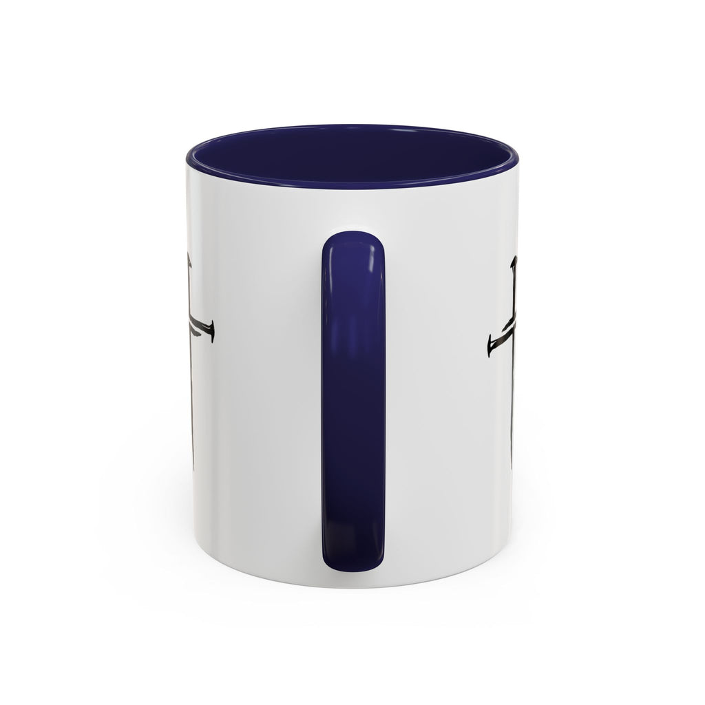 Jesus Thinks I’m Worth Dying For Coffee Mug — Christian Cross Accent Mug