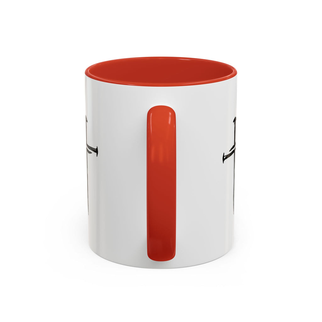 Jesus Thinks I’m Worth Dying For Coffee Mug — Christian Cross Accent Mug
