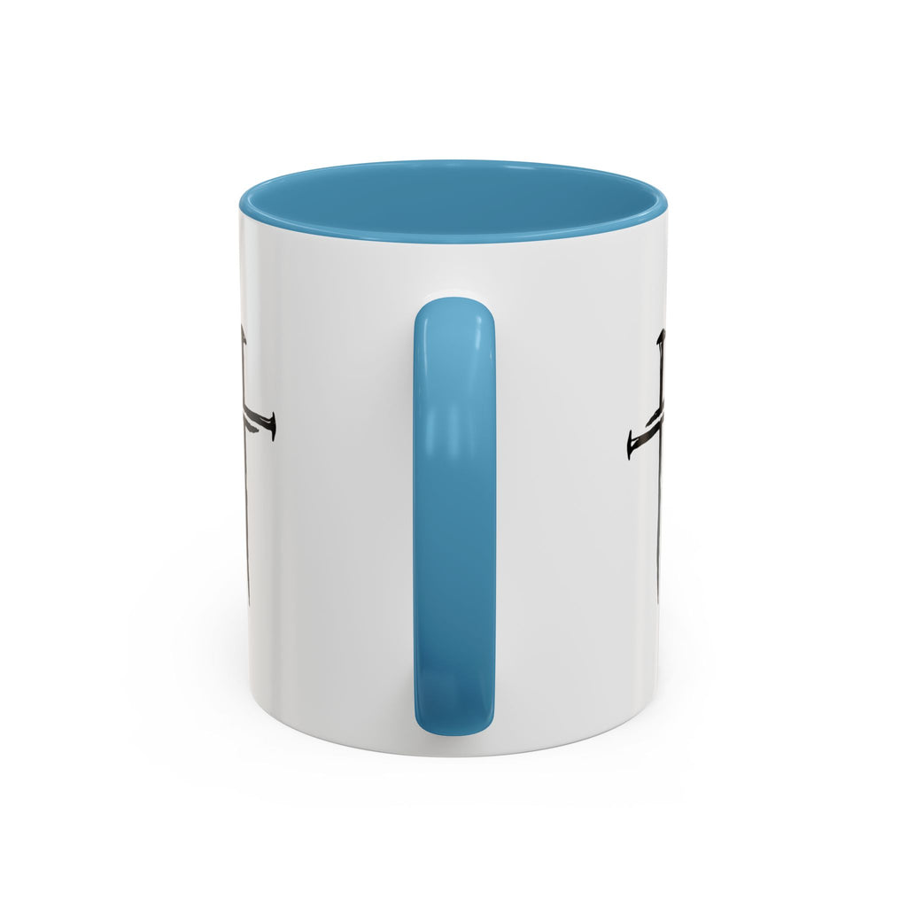 Jesus Thinks I’m Worth Dying For Coffee Mug — Christian Cross Accent Mug