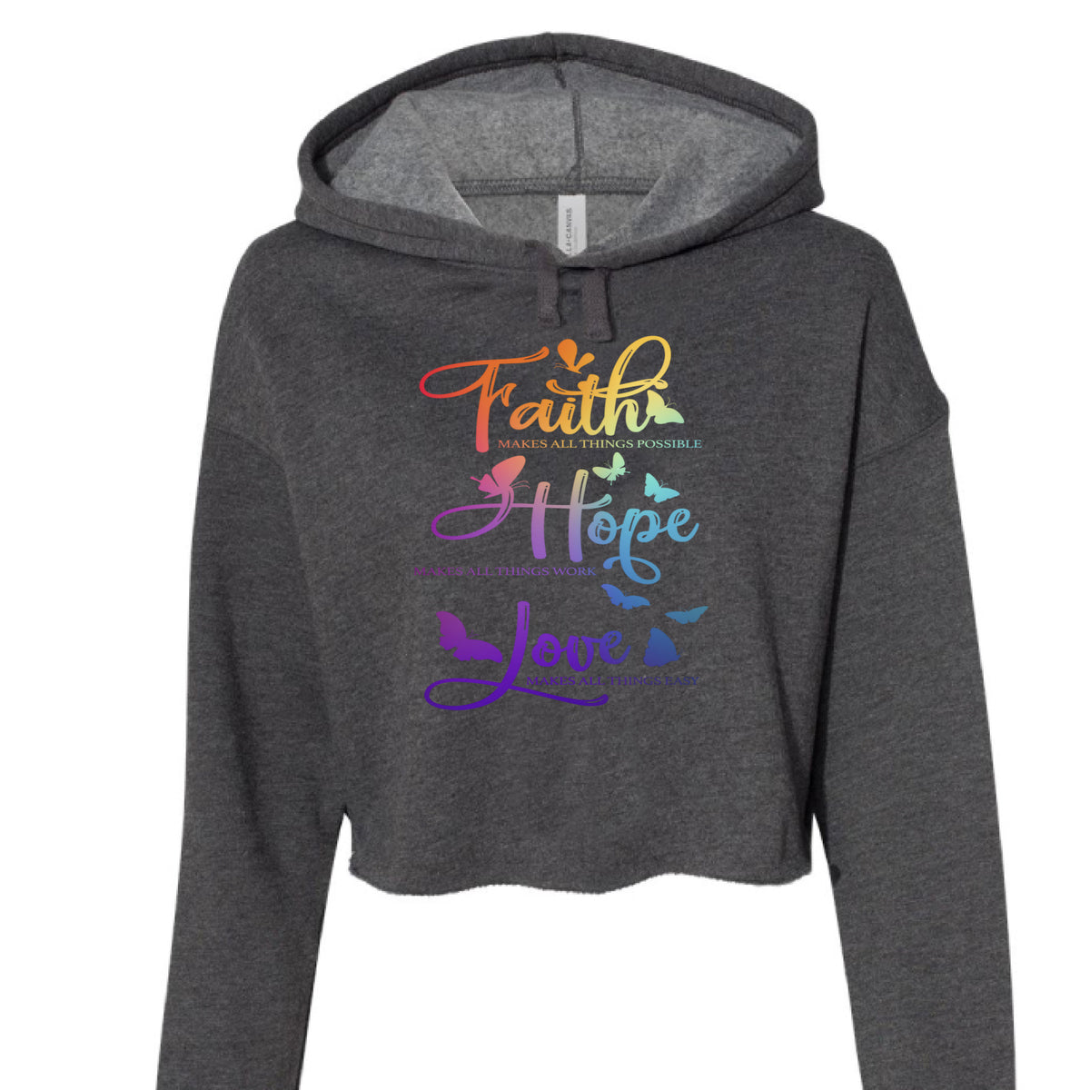 DARK GRY HEATHER - FRONT
