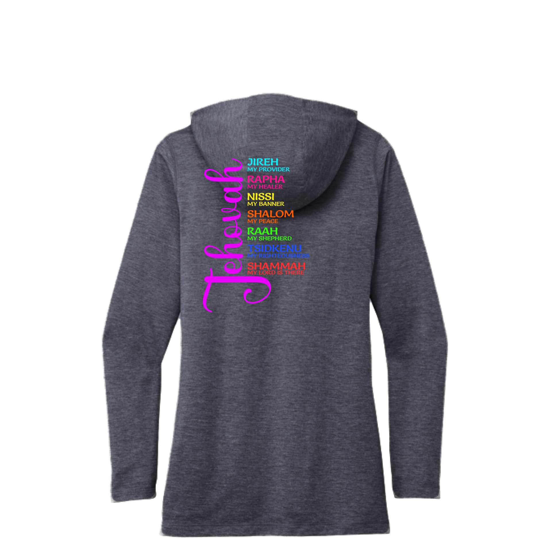 True Navy Hthr - BACK