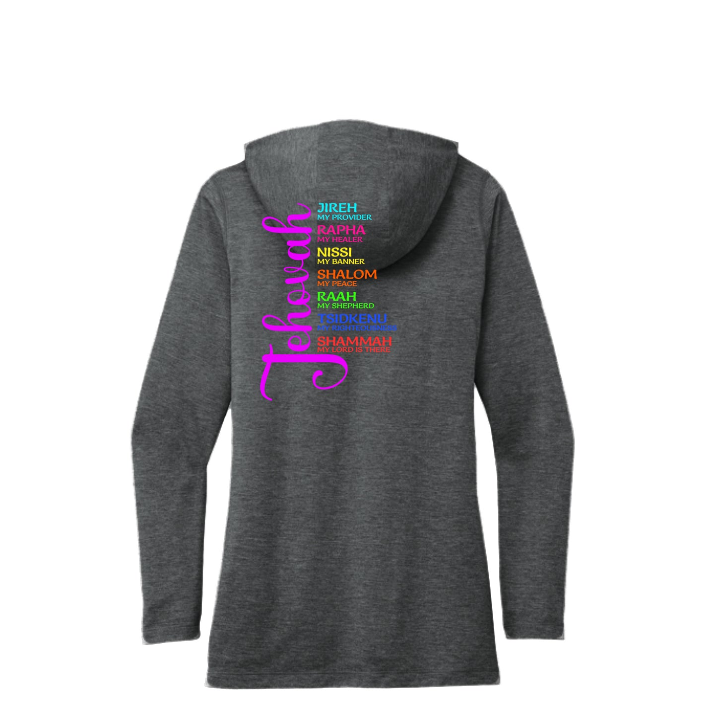 Dark Grey Hthr - BACK