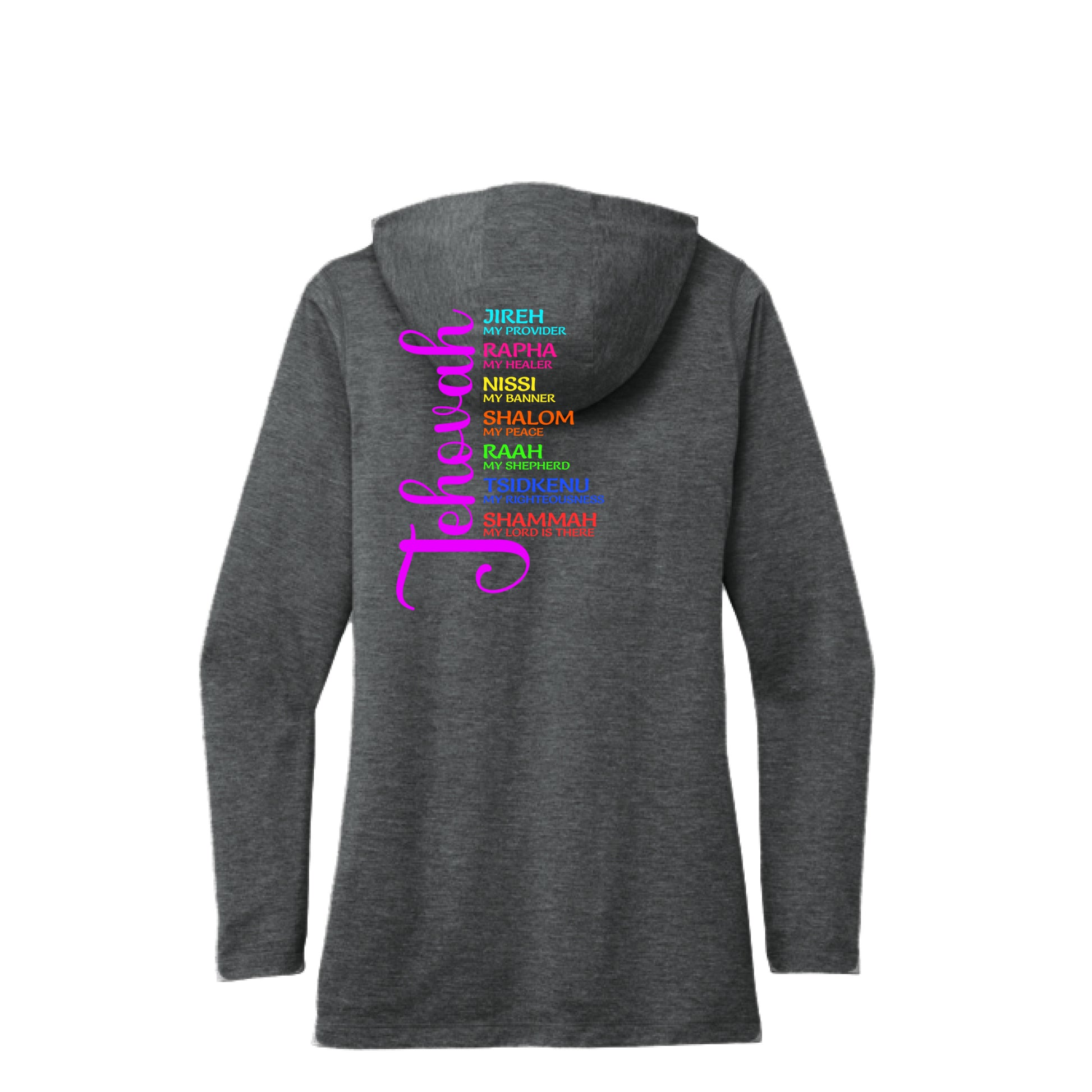 Dark Grey Hthr - BACK