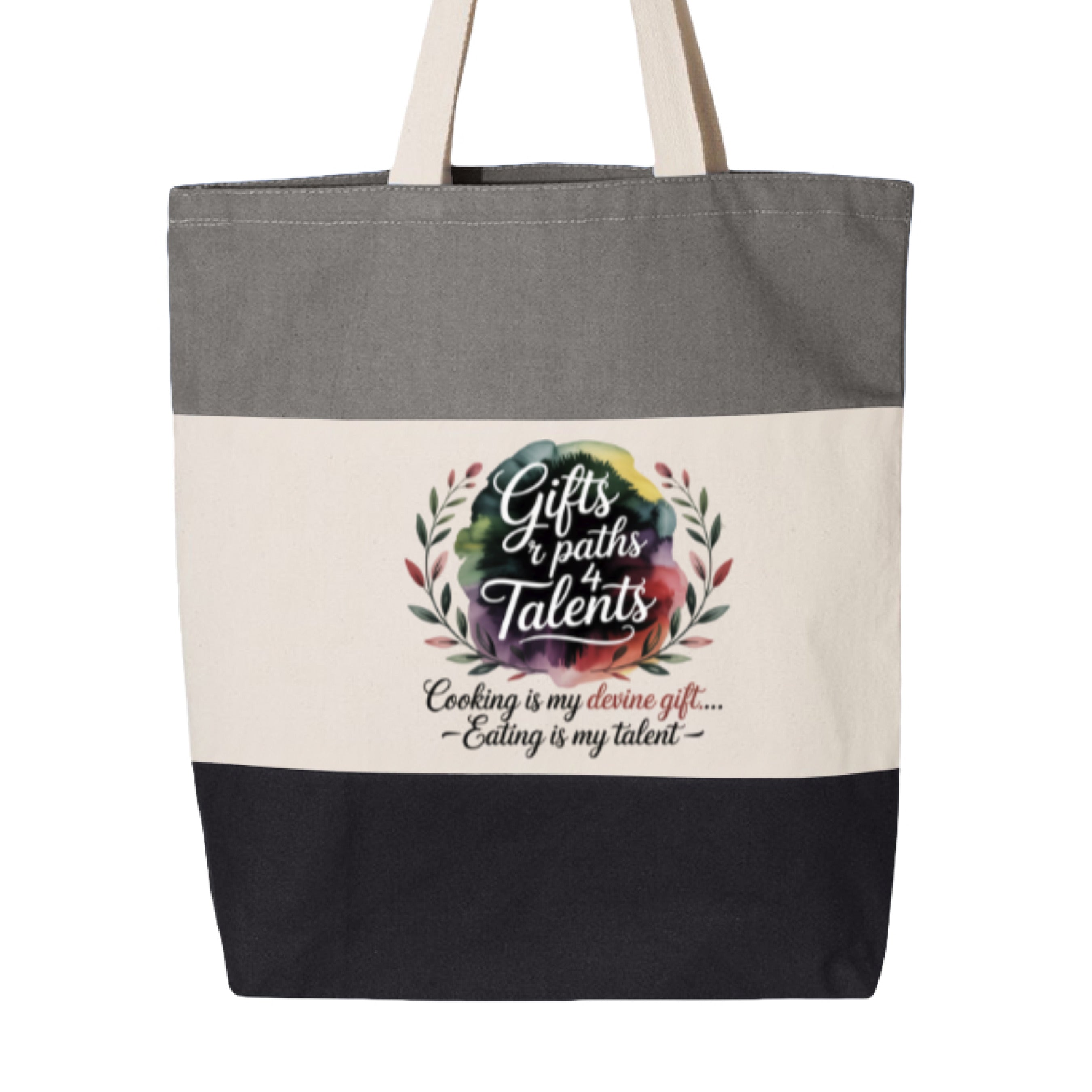 Black/ Natural/ Light Grey - BACK