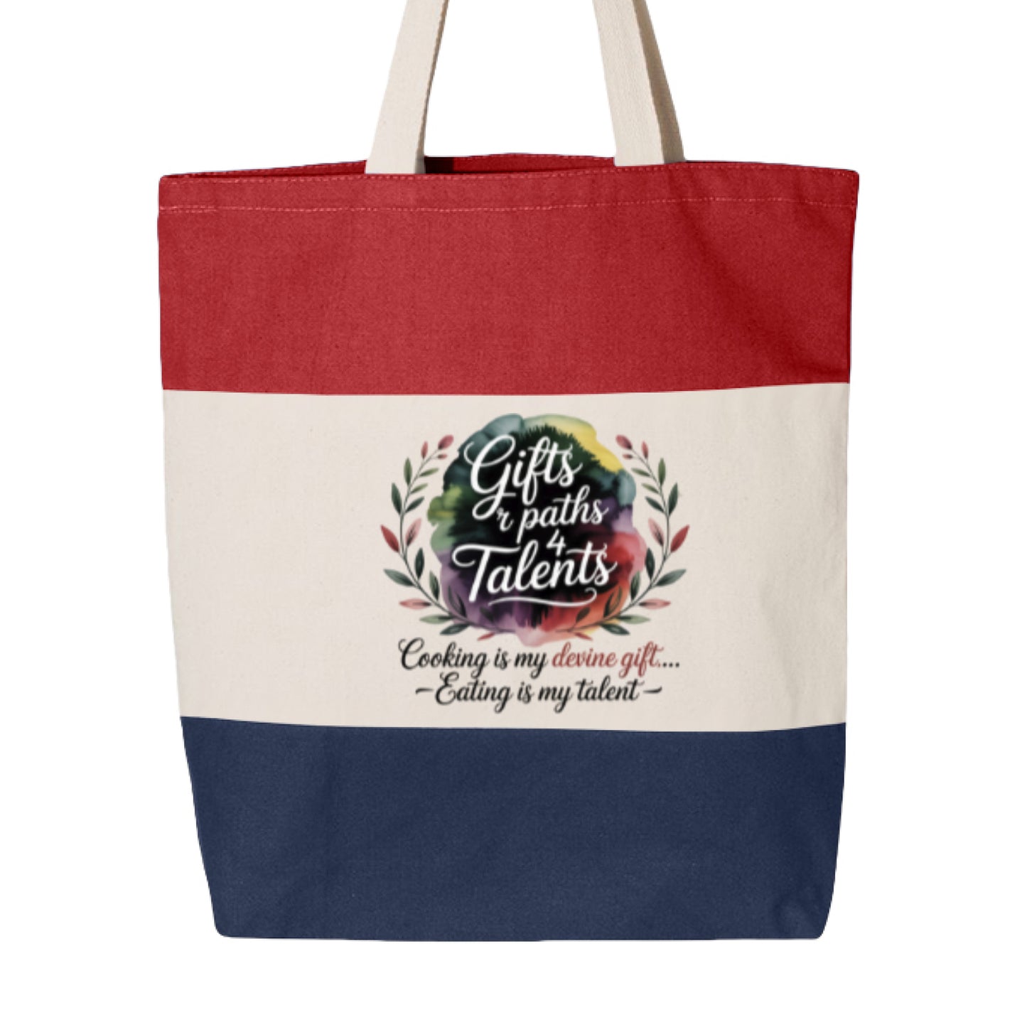 Navy/ Natural/ Red - BACK