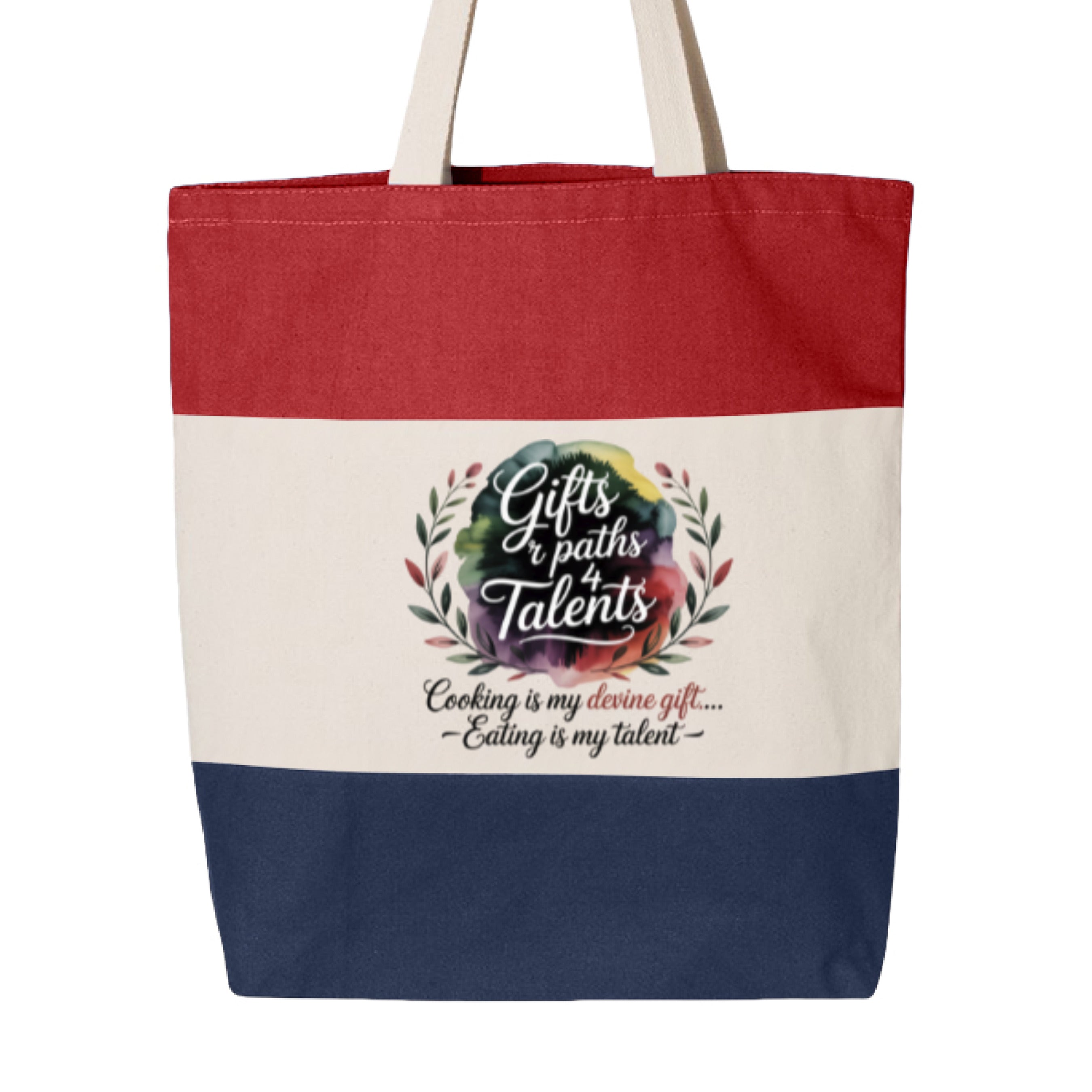Navy/ Natural/ Red - BACK
