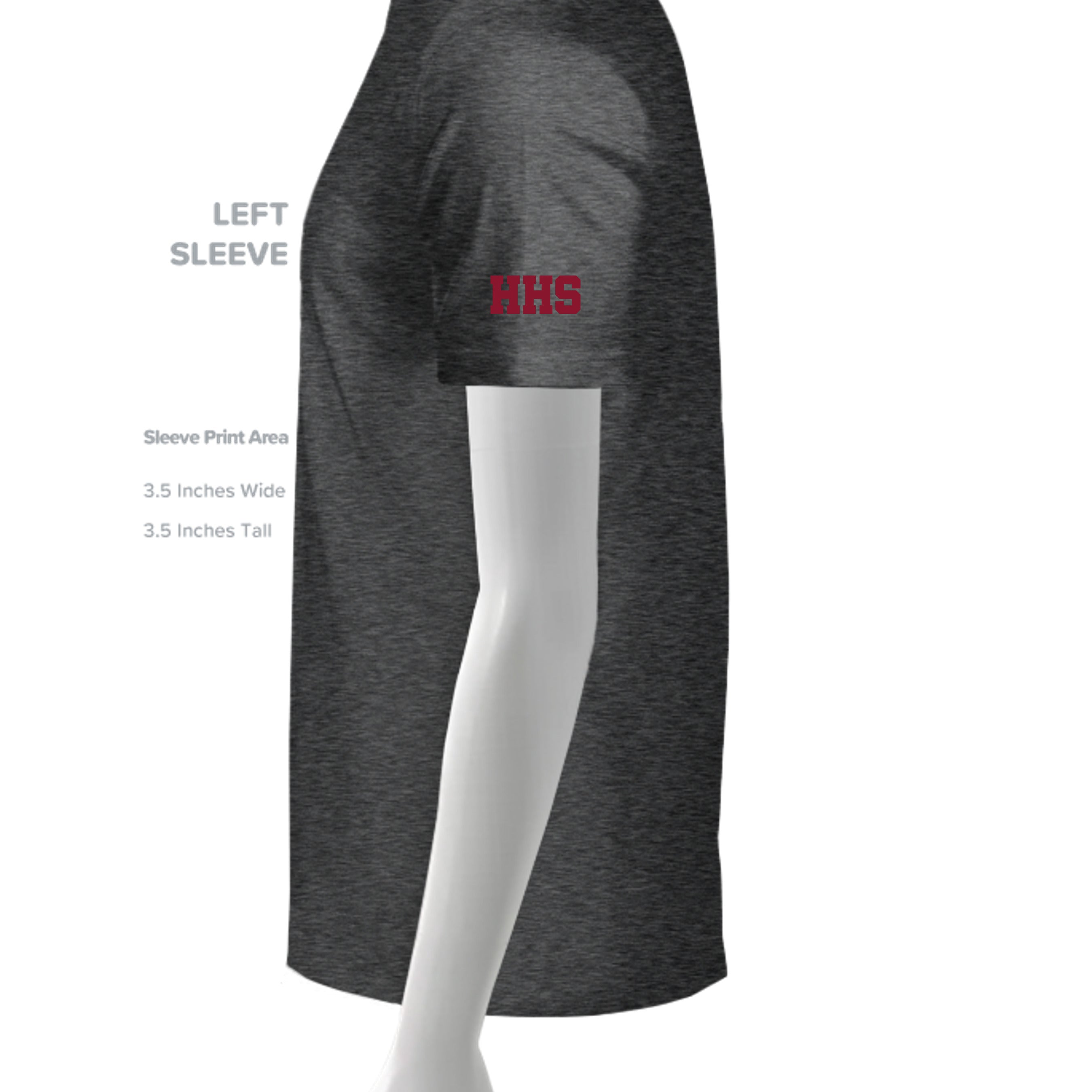 DARK HEATHER - G500 - SLEEVE_LEFT