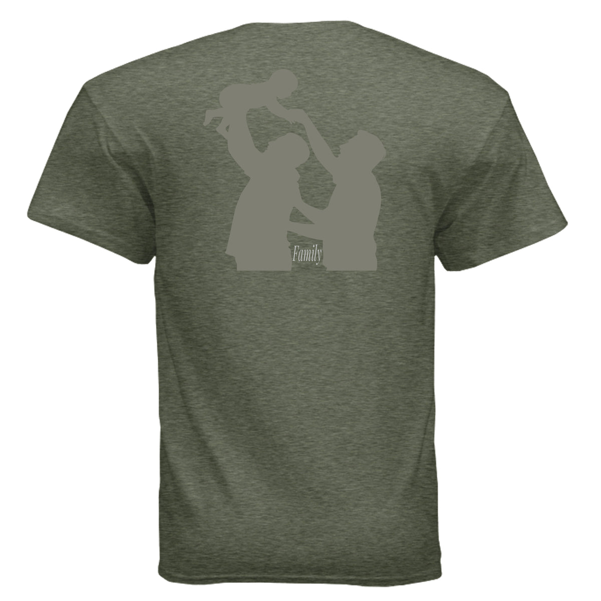 HEATHER MILITARY GREEN - G500 - BACK