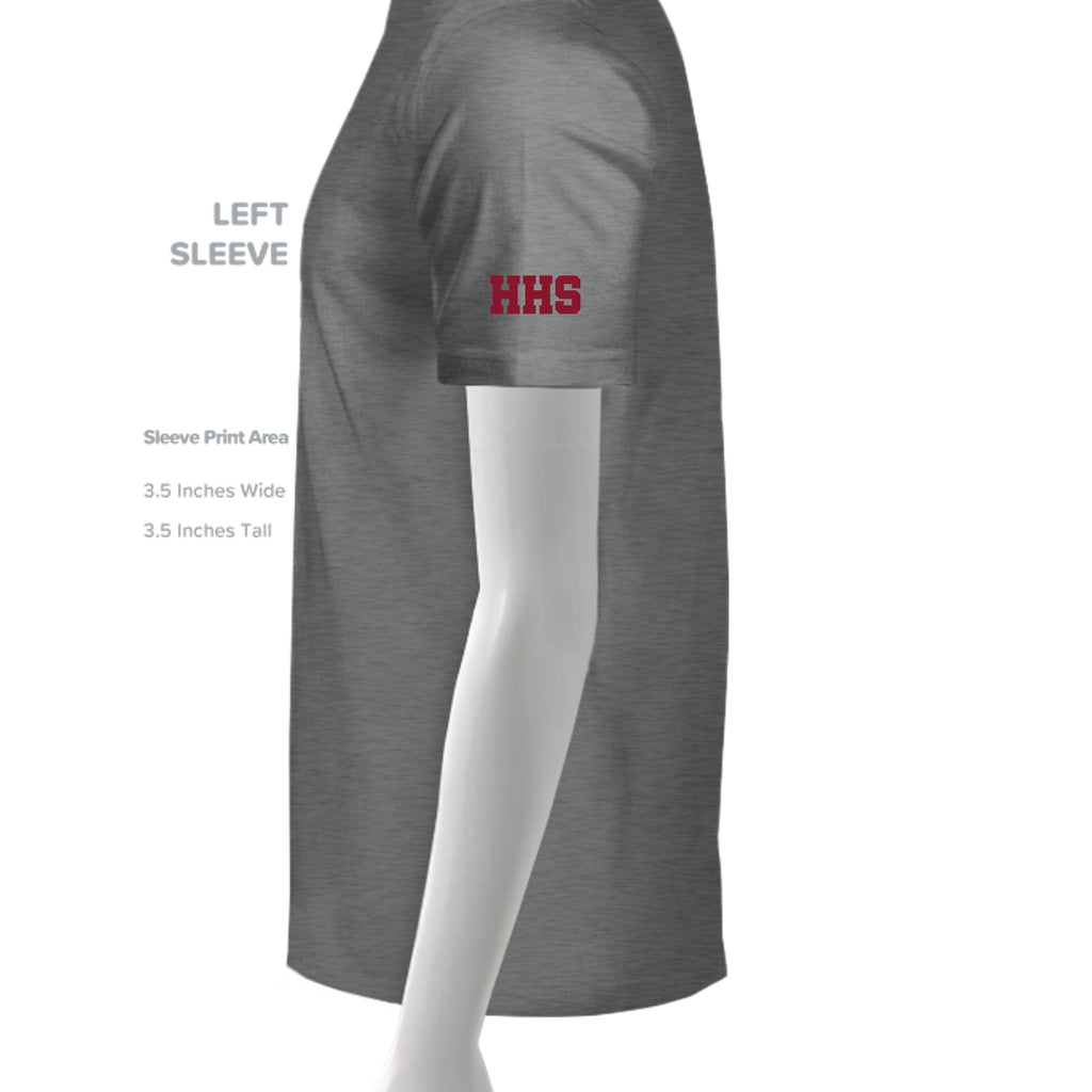 GRAPHITE HEATHER - G500 - SLEEVE_LEFT